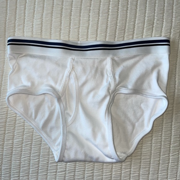 Essentials Men’s White Brief (Tighty Whities)